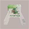 LUCGEL SRL Shoppers Biodegradabili Lucgel, Rotolo 150 Sacchetti, 22+12x50 cm, Buste per Gelato