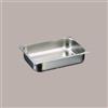 ERREENNE Bacinella Vaschetta Acciaio Inox Gastronomica per Gelato 360x250x80mm