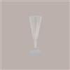 POLO PLAST 20 Pz Calice Champagne cc100 Trasparente completo di base