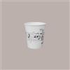 LUCGEL SRL Bicchiere Bibite Fredde in Cartone Bianco e Nero ideale per Yogurt Gelato Granita grafica Black&White B/20 100 pezzi