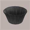 LUCGEL SRL 2000 Pz Pirottini in Carta Svedese Nero Rotondo Nr 4 per Pasticceria Fredda