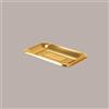 LUCGEL SRL 100 Pz Vassoio Porta Paste in Plastica Oro Kadò Nr 1 Alcas 193x133H19mm
