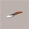 ERREENNE Spatola Gelato Acciaio con Manico Ergonomico Effetto Legno cm27
