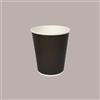 SCATOLIFICIO DEL GARDA 50 Pezzi Bicchiere Termico Carta Cappuccino Black Nero 9oz 270 ml