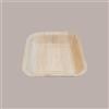 SCATOLIFICIO DEL GARDA 25 Pezzi Piatto Fondina Quadrato Foglia Palma Bio 17x17