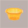 ALCAS 50 Pz Coppetta Cup BIO PLA JOY 130cc Arancio per Gelato ALCAS