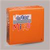 ASTOR 80 Pz Tovagliolo Carta 2 Veli Arancio Effetto Tessuto Mirò Astor 38x38cm