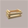 IMBALLAGGI ALIMENTARI 5 Mini Cassettina in Legno Naturale Rettangolare 110x60H45 mm