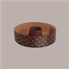 LUCGEL 10 Pz Stampo Forma Cottura in Carta Forno Usa e Getta per Ciambella 500gr Dm200H60mm