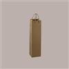 LUCGEL 10 Pz Busta Astuccio 750 ml Carta Avana Porta 1 Bottiglia Olio Vino con Cordini 90x90H385mm