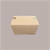 SCATOLIFICIO DEL GARDA 40 Pz Box Food Carta Alimenti Piccolo Asporto Avana 110x90H65