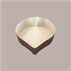 LUCGEL 10 Pz Stampo Forma Cottura in Carta Forno Usa e Getta a Forma di Cuore da 400 g 174x175H45mm