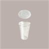 ILIP 100 Pz Bicchiere Plastica PET 300cc (0,25 L alla Tacca) + Coperchio Piatto taglio croce Monouso