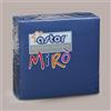 ASTOR 80 Pz Tovagliolo Carta 2 Veli Blu Effetto Tessuto Mirò Astor 38x38cm