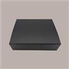 SCOTTON Scatola Carta Chiusa Box Asporto Seta Nero 300x240H80 10 pezzi