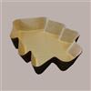 LUCGEL 20 Pz Stampo Forma Cottura in Carta Forno a Forma di Alberello da 100gr Usa e Getta 140x160H35mm