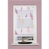 Home Fashion Tenda a Rullo Magnetica con Stampa Digitale Paol, Poliestere, Multicolore, 130 x 80 cm