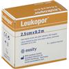 Leukoplast CEROTTO IN ROCCHETTO LEUKOPOR IPOALLERGENICO TESSUTO NON TESSUTO BIANCO 2,5X920 CM CON DISPENSER