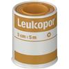 Leukoplast CEROTTO IN ROCCHETTO LEUKOPOR IPOALLERGENICO TESSUTO NON TESSUTO BIANCO 5X500 CM