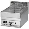 Ristoattrezzature Modello: 9726002074070,Friggitrice a gas 8 lt da banco singola vasca con rubinetto 6.3 kW 400x650x280h mm
