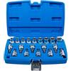 BGS 5100 | Set chiavi a bussola | 12,5 mm (1/2) | profilo a E / T (per Torx) | 19 pz.