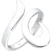 Elli Anello Donna Avvolgere Ornamento in Argento Sterling 925