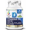 Colours of Life Optima Naturals Colours Of Life - Vitamina D3 2000 UI Integratore, 60 Compresse