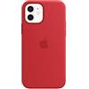 Apple Custodia MagSafe in Silicone (per iPhone 12 | iPhone 12 Pro), Rosso