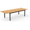 TALENTI tavolo allungabile 200-280 cm da esterni TIMBER Collezione PiùTrentanove - TIMT200-C