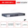Hikvision DS-3E0518P-E - Switch Hikvision 18 Porte ~ 16 Porte Gigabit PoE ~ 1 Porta Gigabit RJ45 ~ 1 Porta Gigabit SFP Switch rete