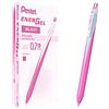 Pentel BL437 Energel Slim roller scatto 0,7 mm, rosa 12 pz