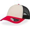 Atlantis Cappellino trucker 5 pannelli personalizzato Atlantis Rapper Canvas personalizzate o neutre
