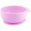 Chicco Ciotola in Silicone per Alimenti Semiliquidi Colore Rosa, 1 Pezzo