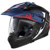 Nolan casco componibile N70-2 X Bungee N-Com - 38 Blu Nero Opaco taglia XL