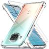 Ferilinso Cover per Xiaomi Mi 10T Lite 5G + 2 Pezzi Pellicola Protettiva Vetro Temperato, [Transparente TPU Custodia] [10X Anti-Yellowing] [Anti-Antiurto] [Anti-Scratch]