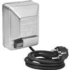 onlyfire - Motore in Acciaio Inox per Girarrosto, Elettrico Motore per Barbecue/Spiedini,2 Giri al Minuto, 50/60 Hz-4 Watt