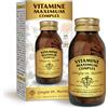 DR.GIORGINI SER-VIS Srl Vitamine Maximum Complex Dr. Giorgini 180 Pastiglie