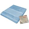 Tex family Set Asciugamani Bagno Tosca © in Spugna di Cotone 100% da Ricamare Punto Croce 1+1 Viso e Ospite - Azzurro