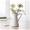 Honfitat Bianco Vintage Shabby Chic Vaso Smalto Brocca Brocca Vaso Grande Metallo Decorazione Di Nozze