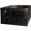 AirSpace KK-771 Armadio rack da parete alto 6U, finiture in acciaio pretrattato, rivestito con vernice a polvere poliestere