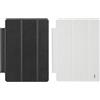 aiino italian ideas Aiino Custodia Pieghevole Rigida Cover Case a Libro Three Accessorio per Tablet Pc iPad Air 2, Nero/Bianco