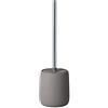 blomus -Sono 69047 - Scopino WC in ceramica/plastica, satellite, set WC soft touch, igienico, autoportante, accessorio da bagno (altezza x larghezza/profondità): 39 x 11 x 11 cm, satellite, 1 pezzo