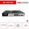 Hikvision DS-3E2510P - Switch Hikvision 8 Porte PoE 10/100/1000Base-T - 2 porte 1000Base-X SFP - 1 Porta Console Switch rete