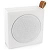 Metronic 477098 - Altoparlante portatile Xtra Color Bluetooth, 3 W, con bassi potenti, porta microSD MP3 e 15 ore di autonomia, colore: Bianco