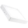 ONSSI LED Plafoniera da soffitto LED 20W 2000 lm Bianco Freddo 6000k-6500k quadrato superficie pannello LED illuminazione per soggiorno, sala da pranzo, camera da letto, ufficio, negozio commerciale