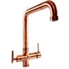 Rubinetto ForHome® 4 Vie Per Acqua Depurata Rubinetto Per Depuratore (colore: Rame) (or)