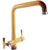 Rubinetto ForHome® 4 Vie Per Acqua Depurata Rubinetto Per Depuratore (colore: Terra di Francia) (or)