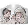 Lupia Quadro moderno Capezzale sacra famiglia 46x65 cm THE KISS CERAMIC GREY su tavola lavorata