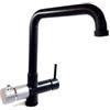 Rubinetto ForHome® 5 Vie PWP Per Acqua Depurata Rubinetto Per Depuratore (colore: Granito Nero)