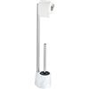 Wenko 23745100 Combinato WC Adrada, Ceramica, 13 x 72 x 9,5 cm, Bianco